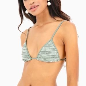 Smocked Triangle Top